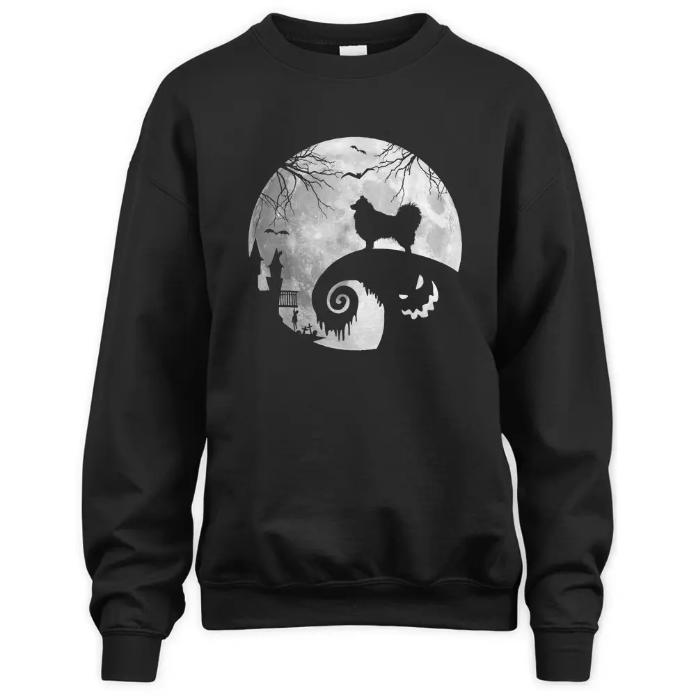 Australian Shepherd Dog And Moon Sweatshirt