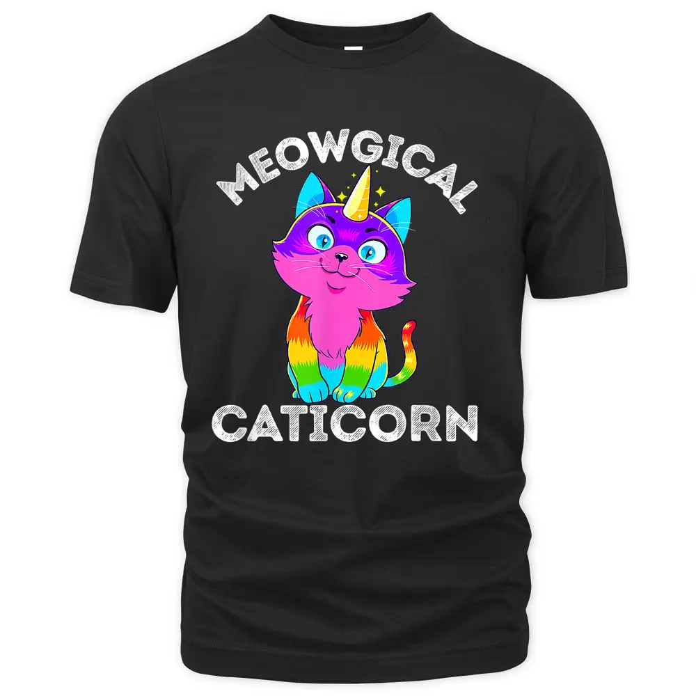 Funny My Cat Is A Magical Unicorn T-Shirt